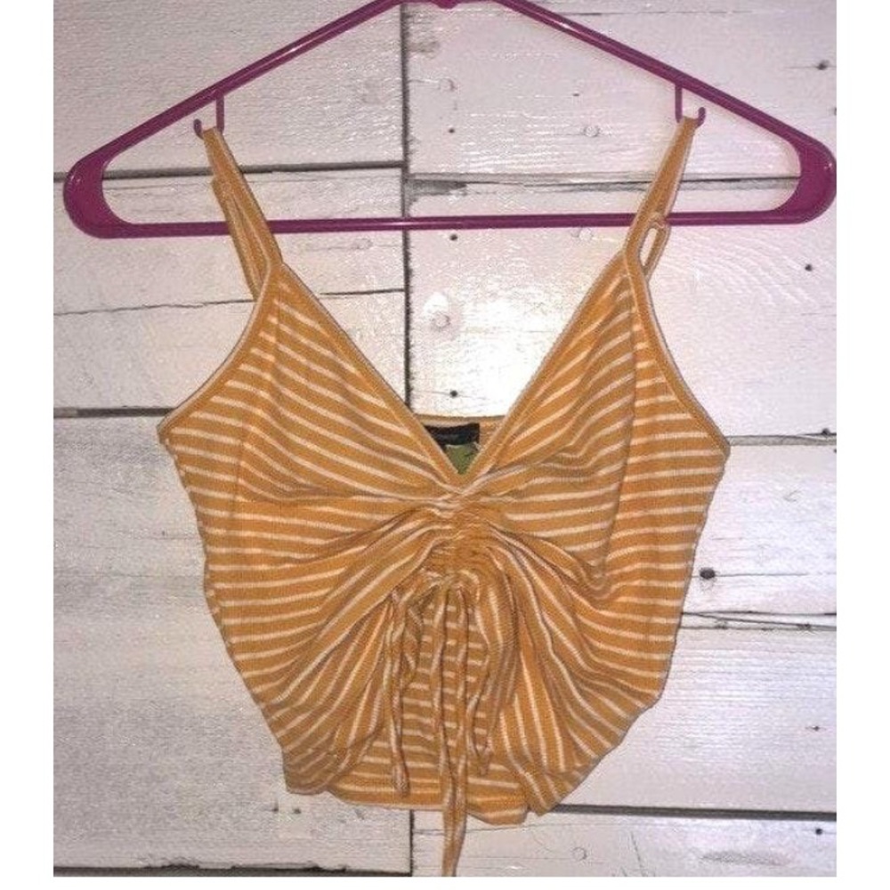 Yellow Crop Top